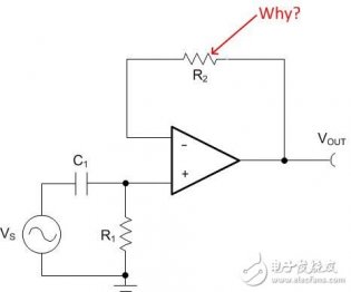 緩沖器的反饋路徑 為什么要配置一個電阻器？